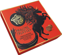 WILLIE'S CACAO Praline Truffles - Dark Chocolate with Sea Salt 110g
