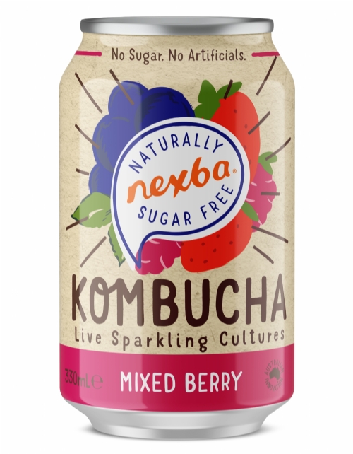 NEXBA Kombucha - Mixed Berry 330ml
