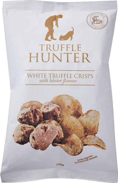 TRUFFLE HUNTER White Truffle & Lobster Crisps - Bag 125g