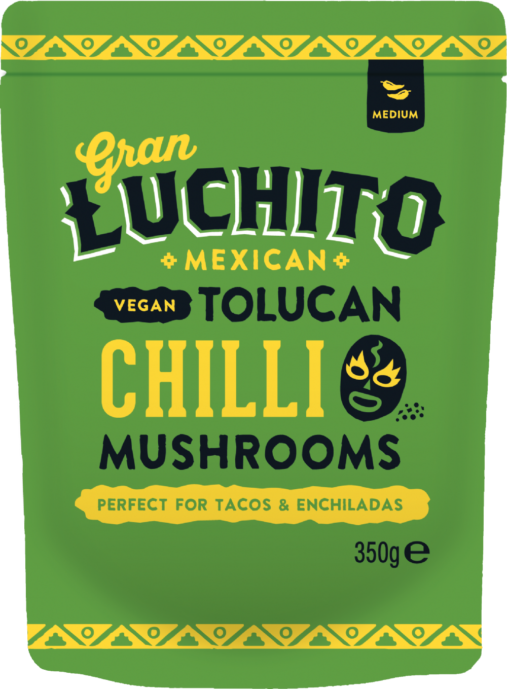GRAN LUCHITO Tolucan Chilli Mushrooms 350g