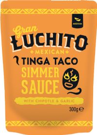 GRAN LUCHITO Tinga Taco Simmer Sauce 300g (5060321390650)