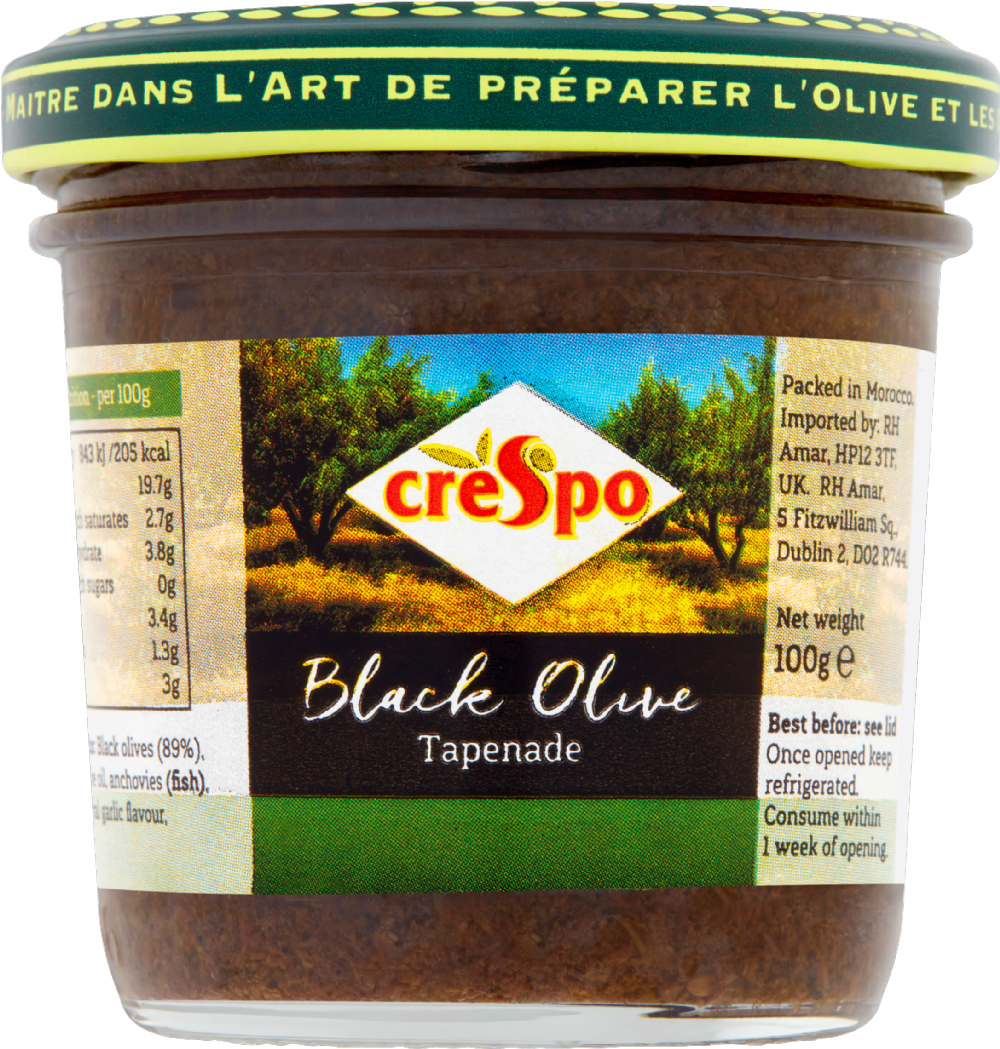 CRESPO Black Olive Tapenade 100g