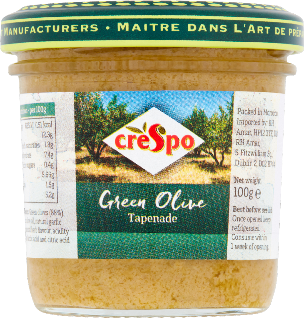 CRESPO Green Olive Tapenade 100g