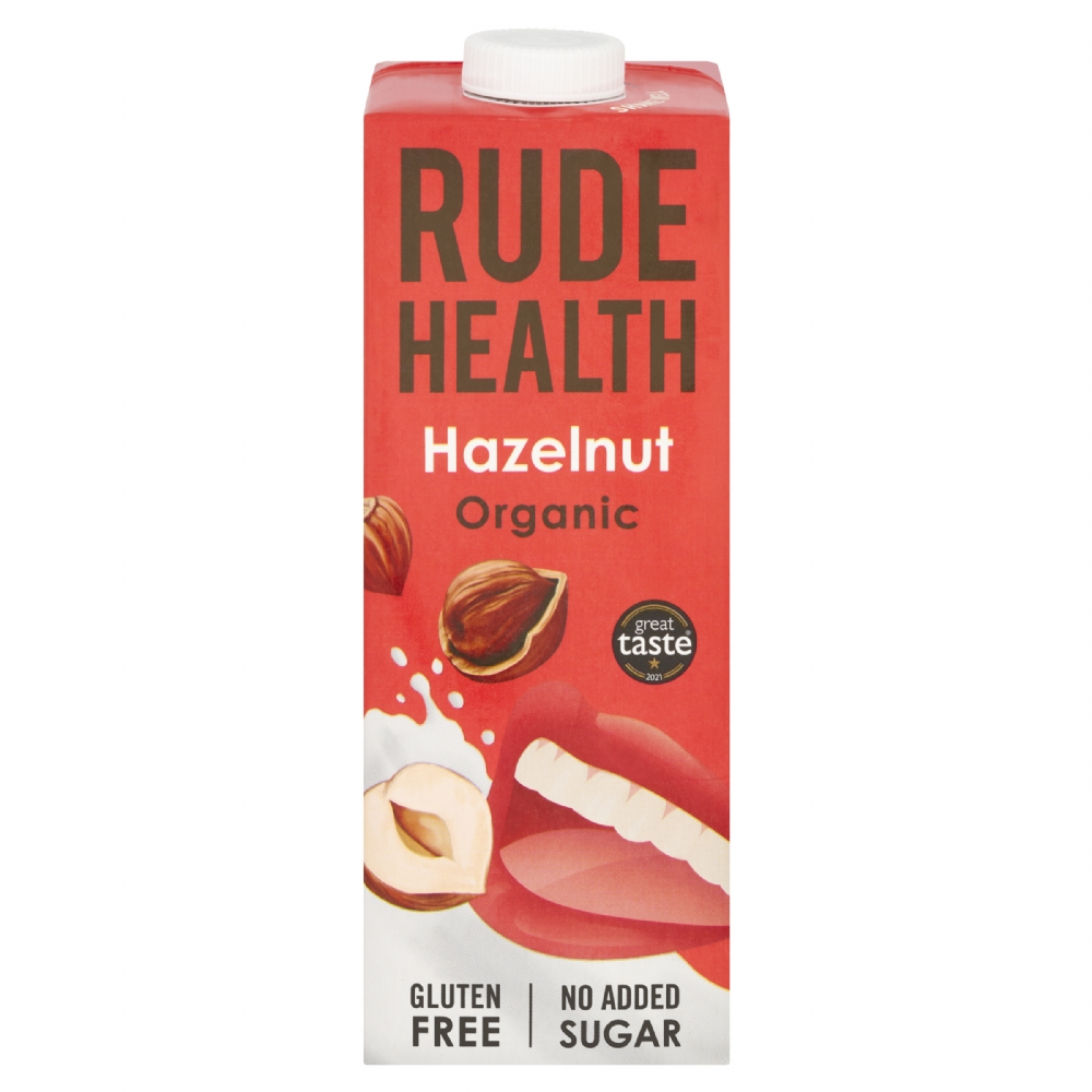 *CLEARANCE* RUDE HEALTH Hazelnut Drink 6x1L BBE 10/10