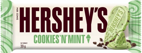 HERSHEY'S Cookies 'n' Mint Bar 39g