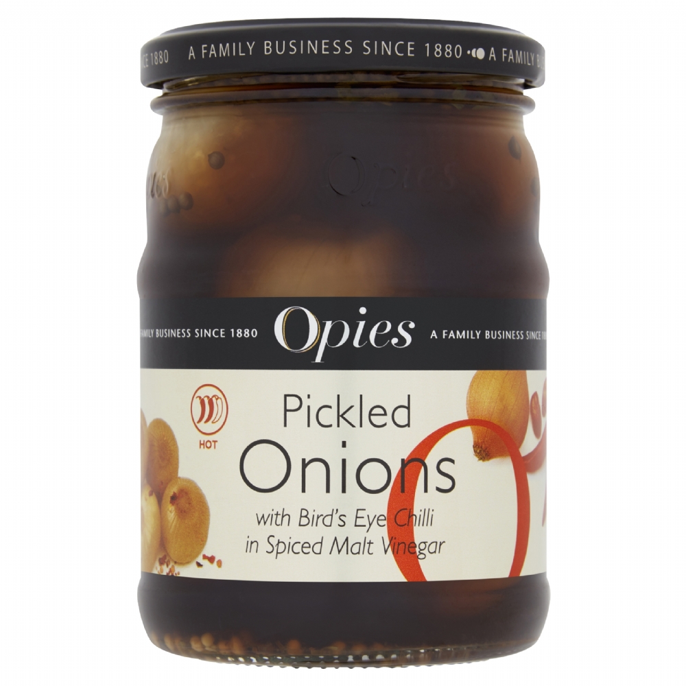 OPIE'S Pickled Onions with Bird's Eye Chilli 360g (5010392004772)