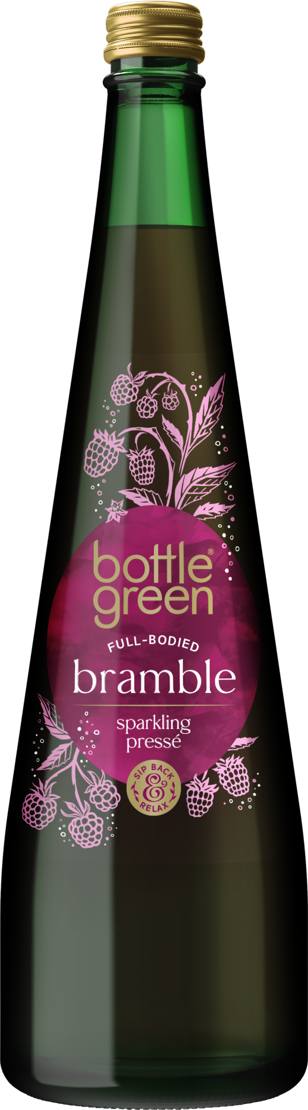 BOTTLE GREEN Full-Bodied Bramble Sparkling Presse 750ml (5021812005323)