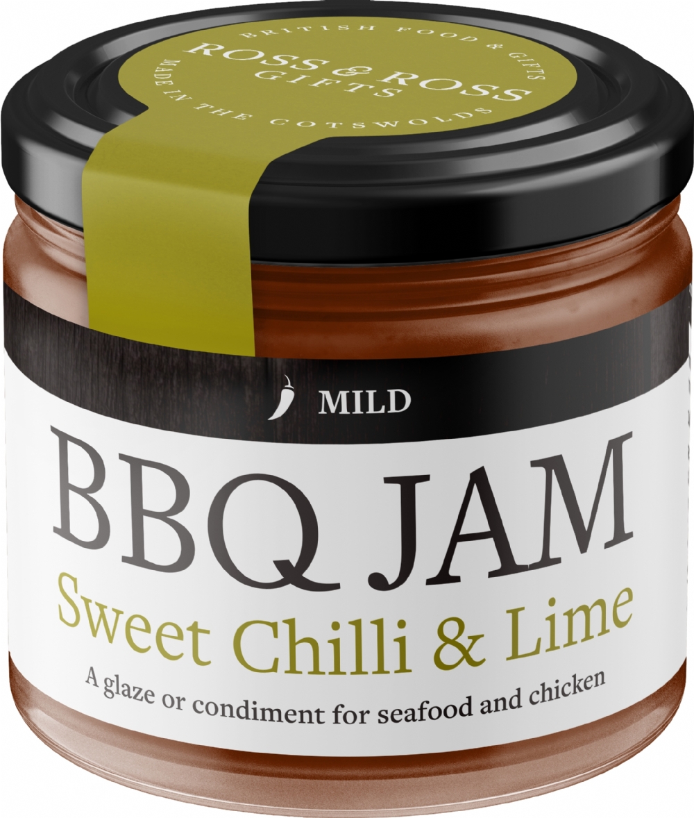 ROSS & ROSS BBQ Jam - Sweet Chiili & Lime 110g (5060527530409)