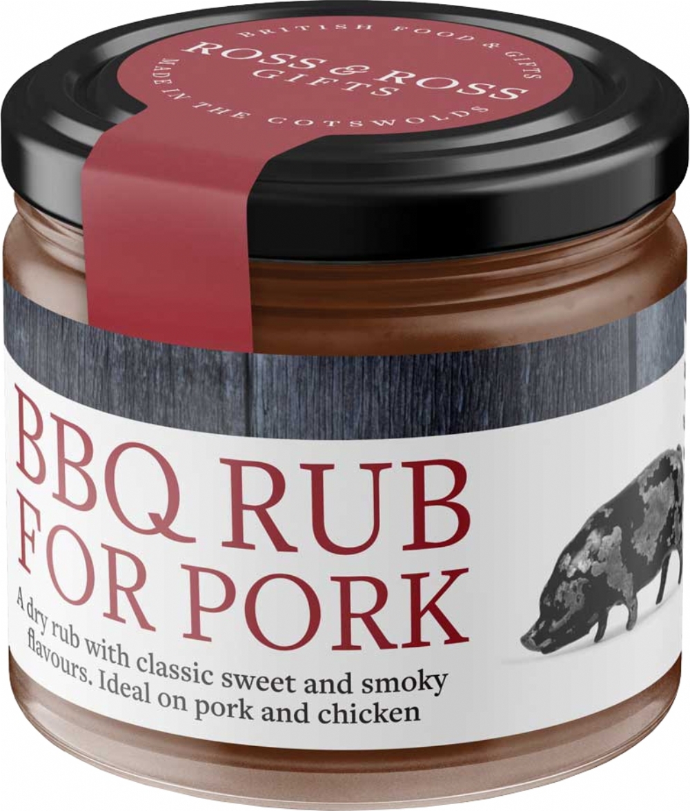 Holleys Fine Foods ROSS & ROSS BBQ Rub for Pork 50g