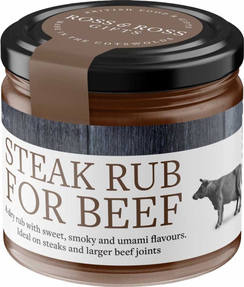 ROSS & ROSS Steak Rub for Beef 50g