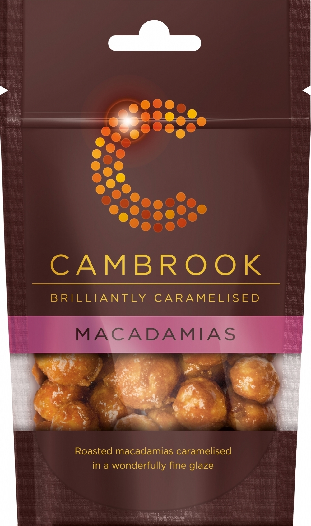 CAMBROOK Caramelised Macadamias 70g (5060310130021)