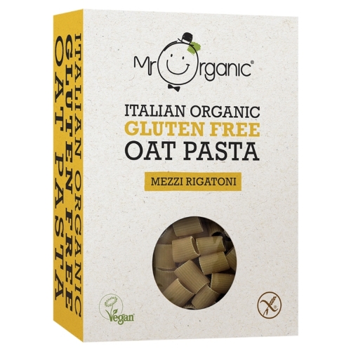 MR ORGANIC Organic Gluten Free Oat Pasta Mezzi Rigatoni 340g