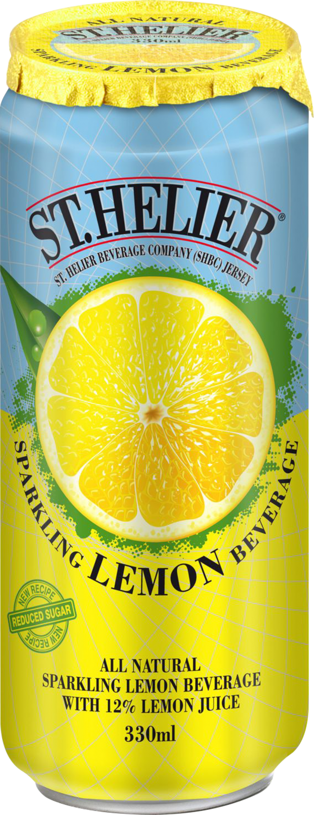ST HELIER Sparkling Lemon Beverage 330ml