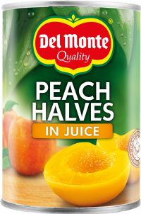 DEL MONTE Peach Halves in Juice 415g