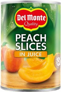 DEL MONTE Peach Slices in Juice 415g