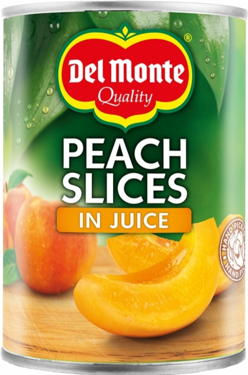 DEL MONTE Peach Slices in Juice 415g