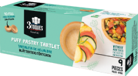 3 TOQUES 9 Puff Pastry Tartlets 113g