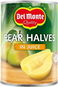 DEL MONTE Pear Halves in Juice 415g