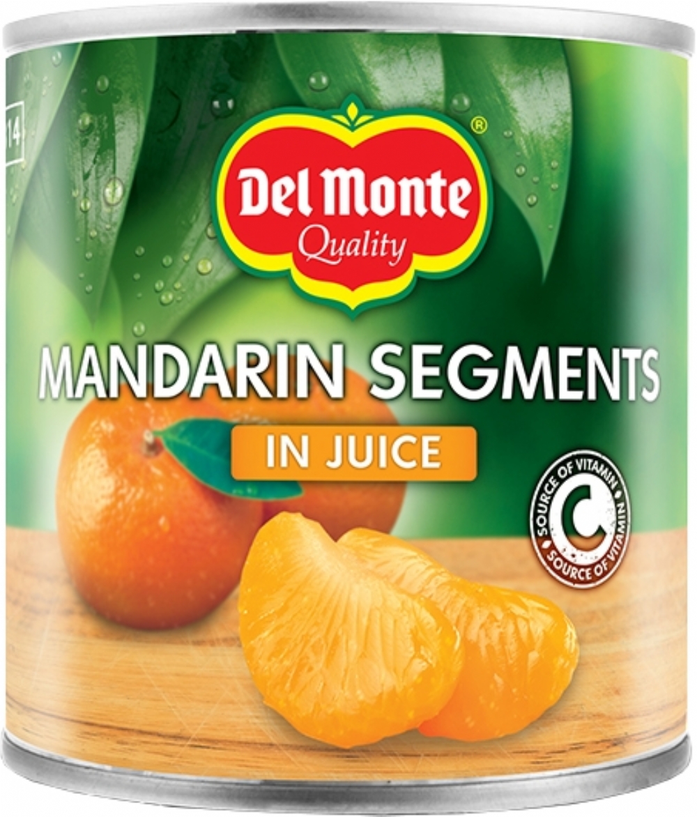 DEL MONTE Mandarin Segments in Juice 298g