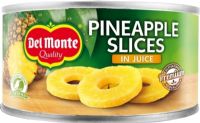 DEL MONTE Pineapple Slices in Juice 220g