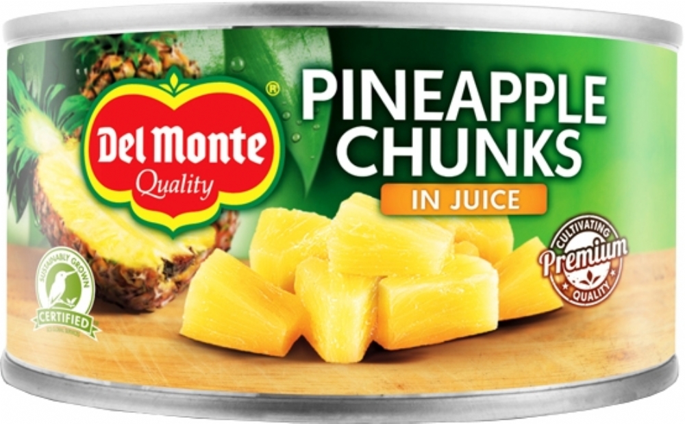 DEL MONTE Pineapple Chunks in Juice 227g