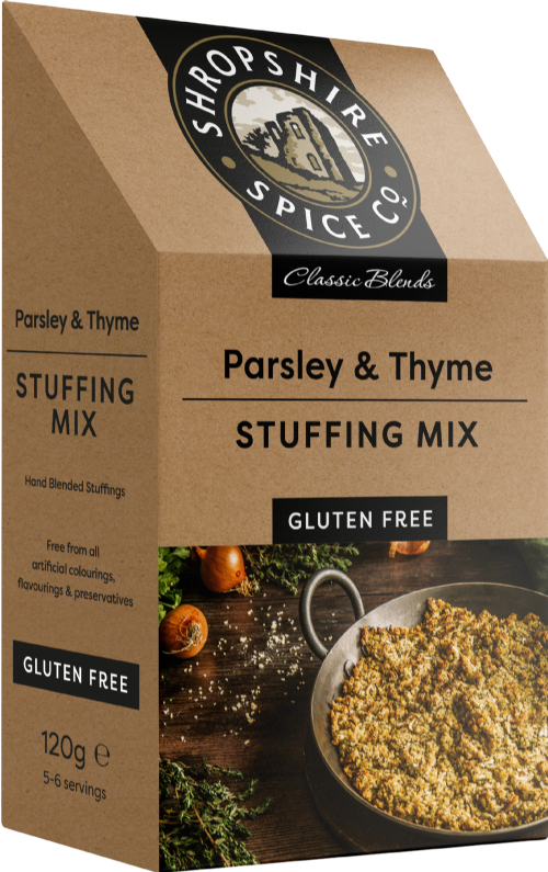 SHROPSHIRE SPICE Gluten Free Parsley & Thyme Stuffing 120g