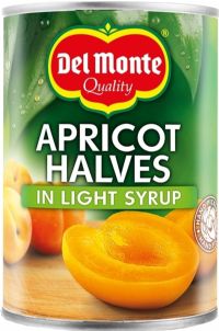 DEL MONTE Apricot Halves in Light Syrup 420g