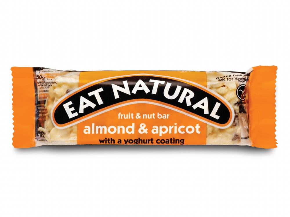EAT NATURAL Yoghurt Coated Almond & Apricot Bar 45g