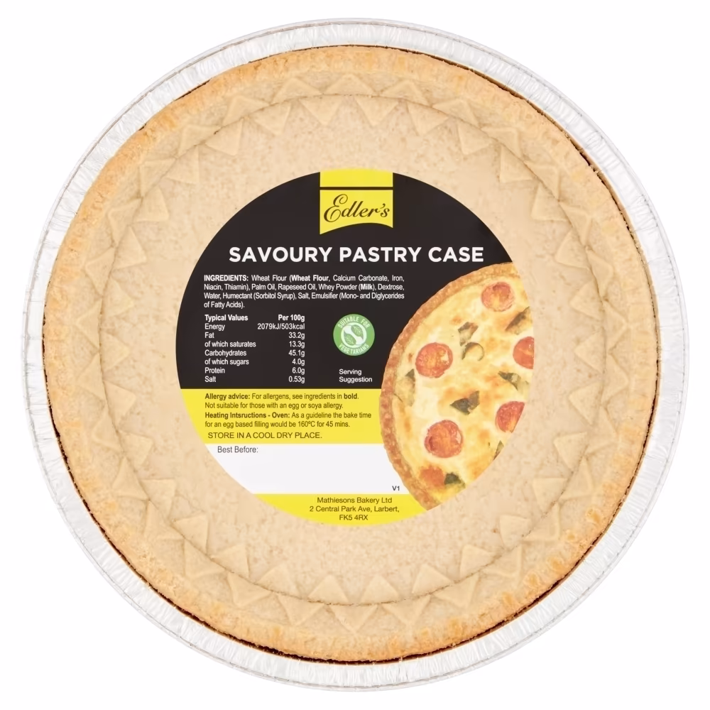 EDLER'S Savoury Pastry Case