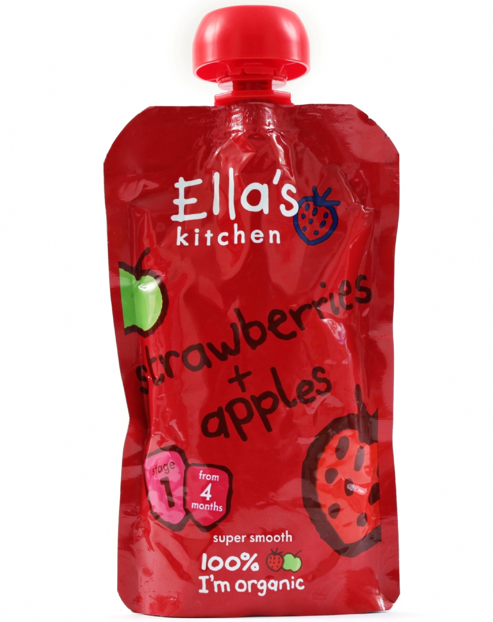 ELLA'S KITCHEN Strawberries & Apples 120g