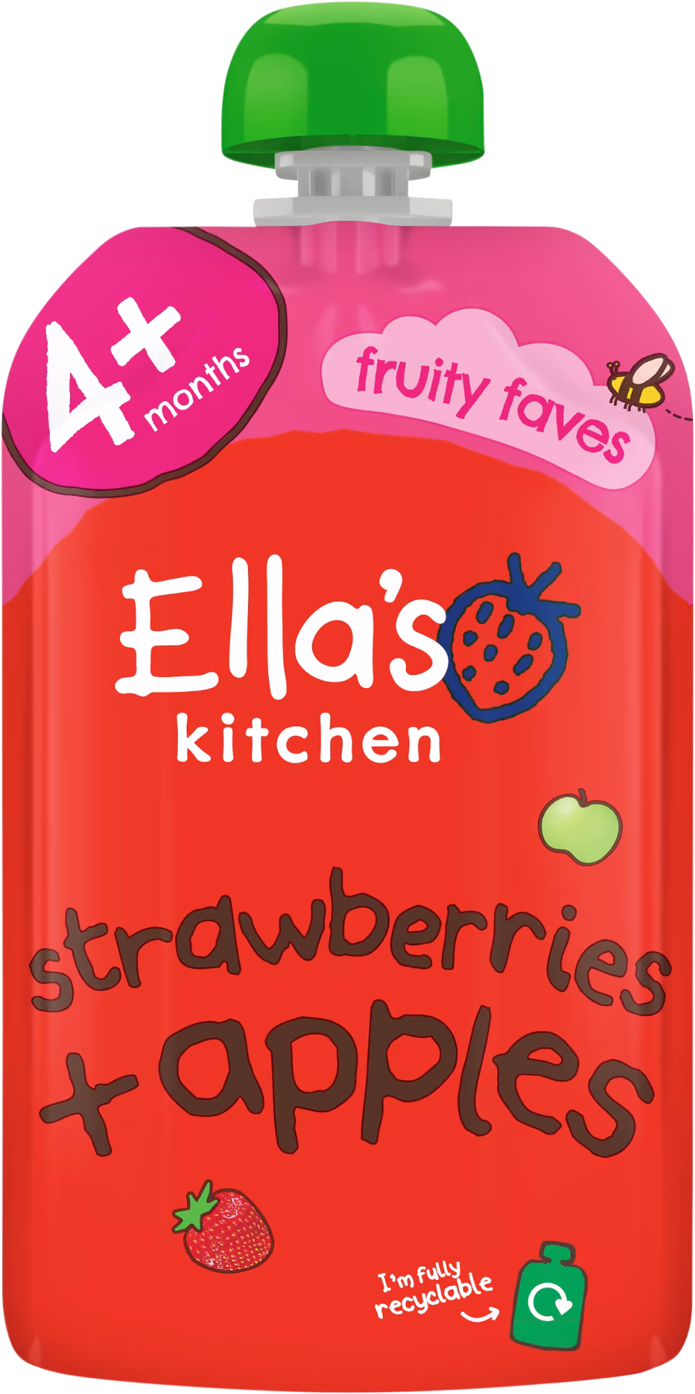 ELLA'S KITCHEN Strawberries & Apples 120g