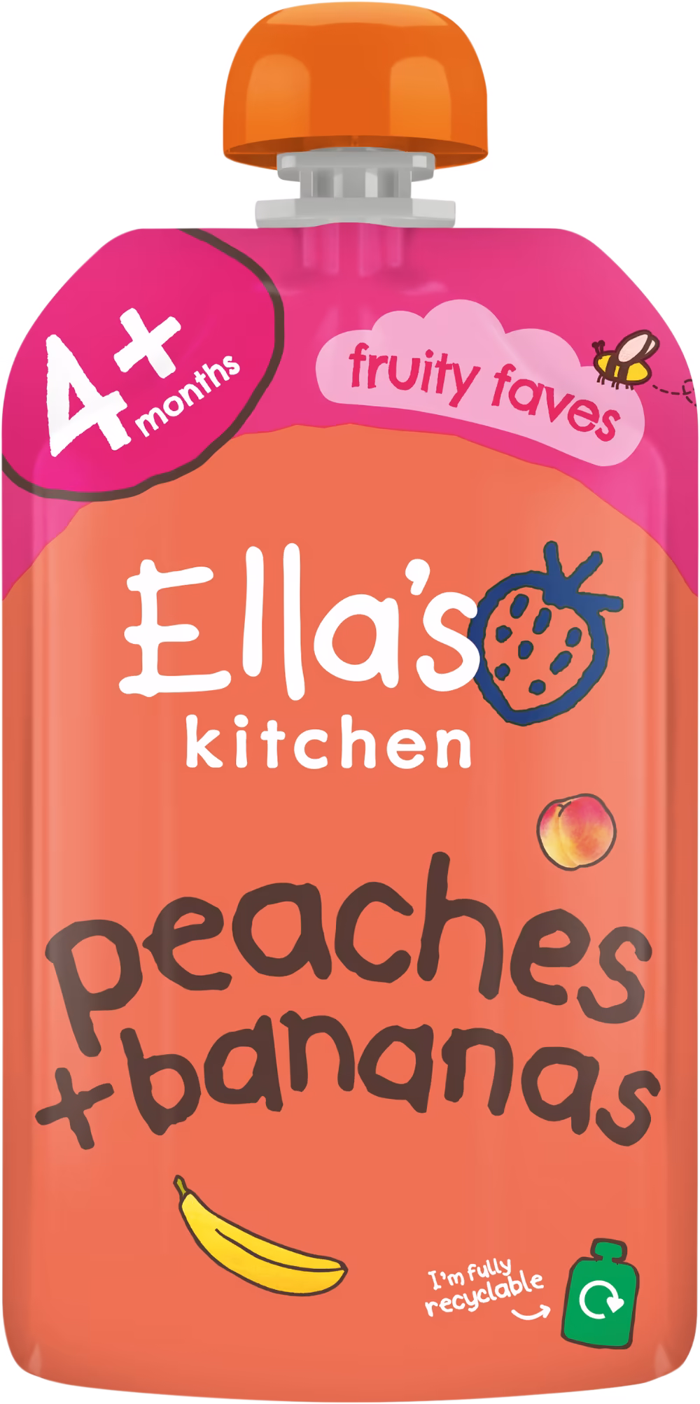 ELLA'S KITCHEN Peaches & Bananas 120g