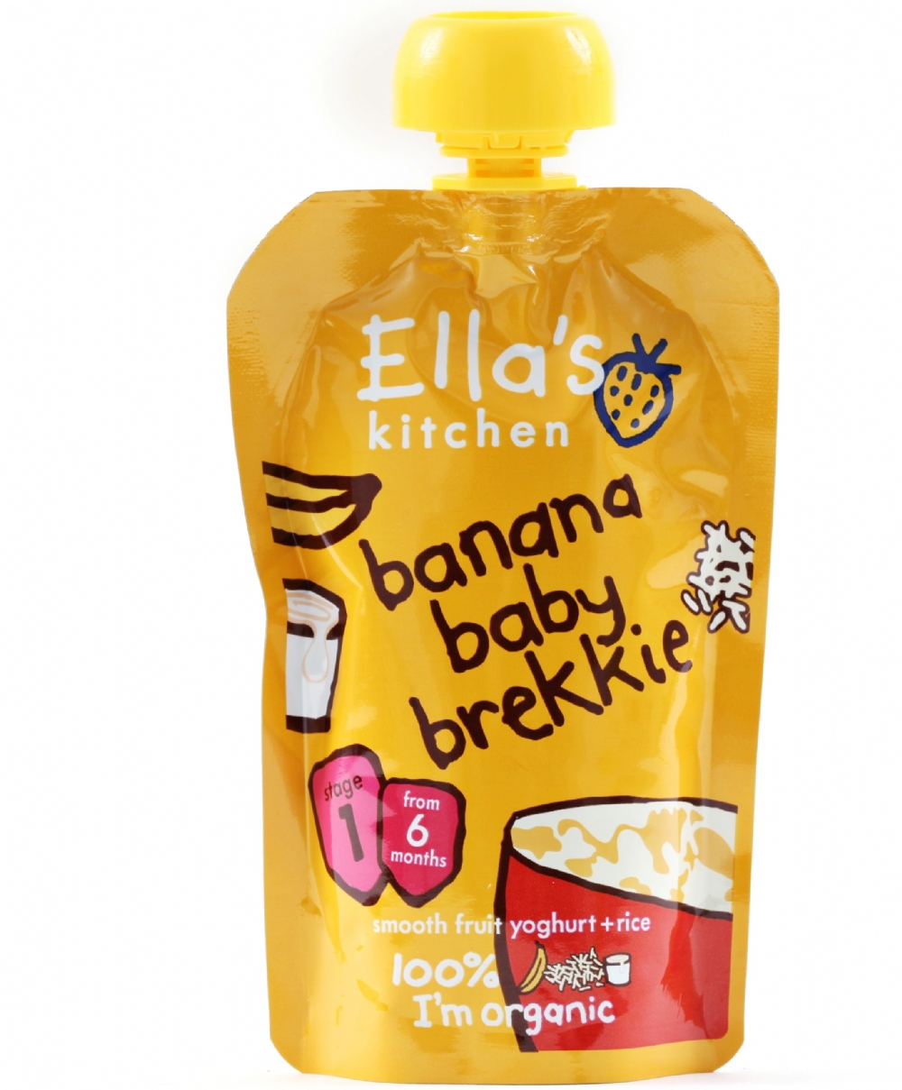 ELLA'S KITCHEN Banana Baby Brekkie 100g
