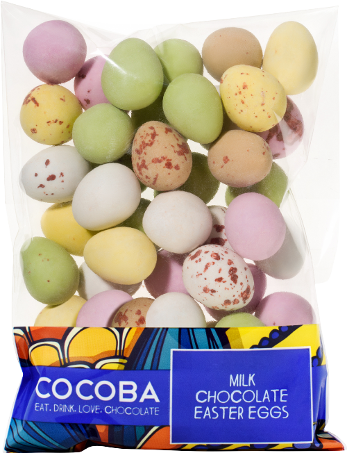 COCOBA Milk Chocolate Easter Eggs 150g