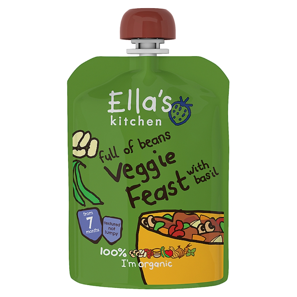 ELLA'S KITCHEN Veggie Feast with Basil 130g