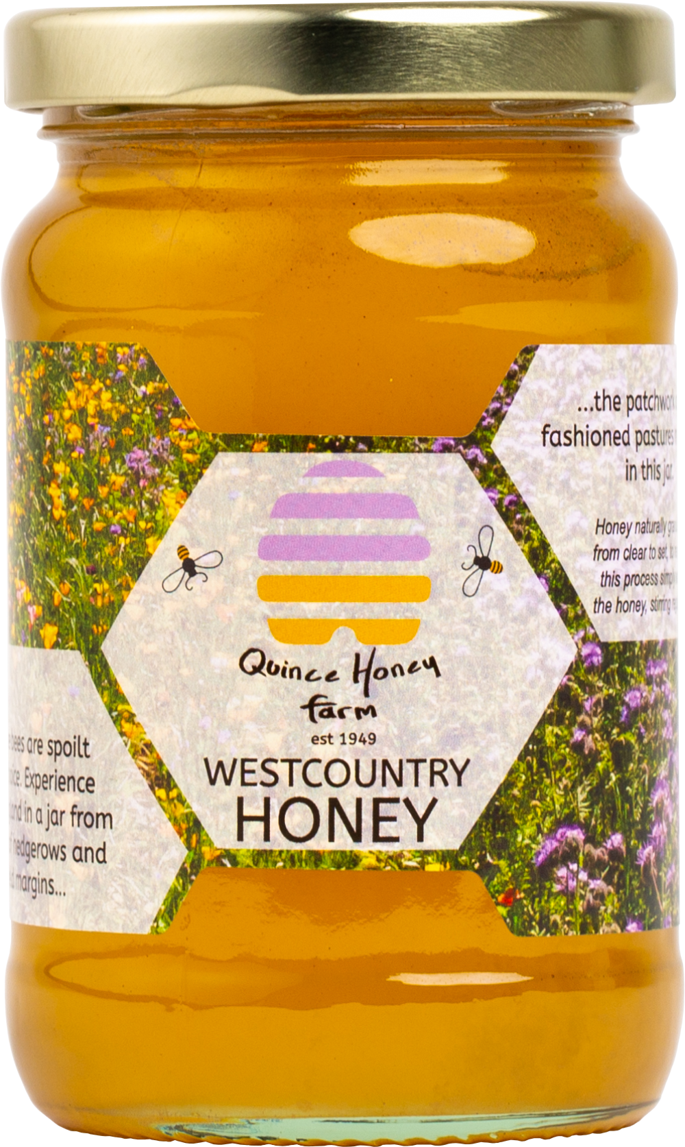 QUINCE HONEY FARM Westcountry Honey - Clear 340g