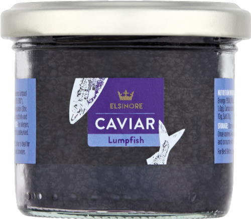 ELSINORE Black Lumpfish Caviar 100g