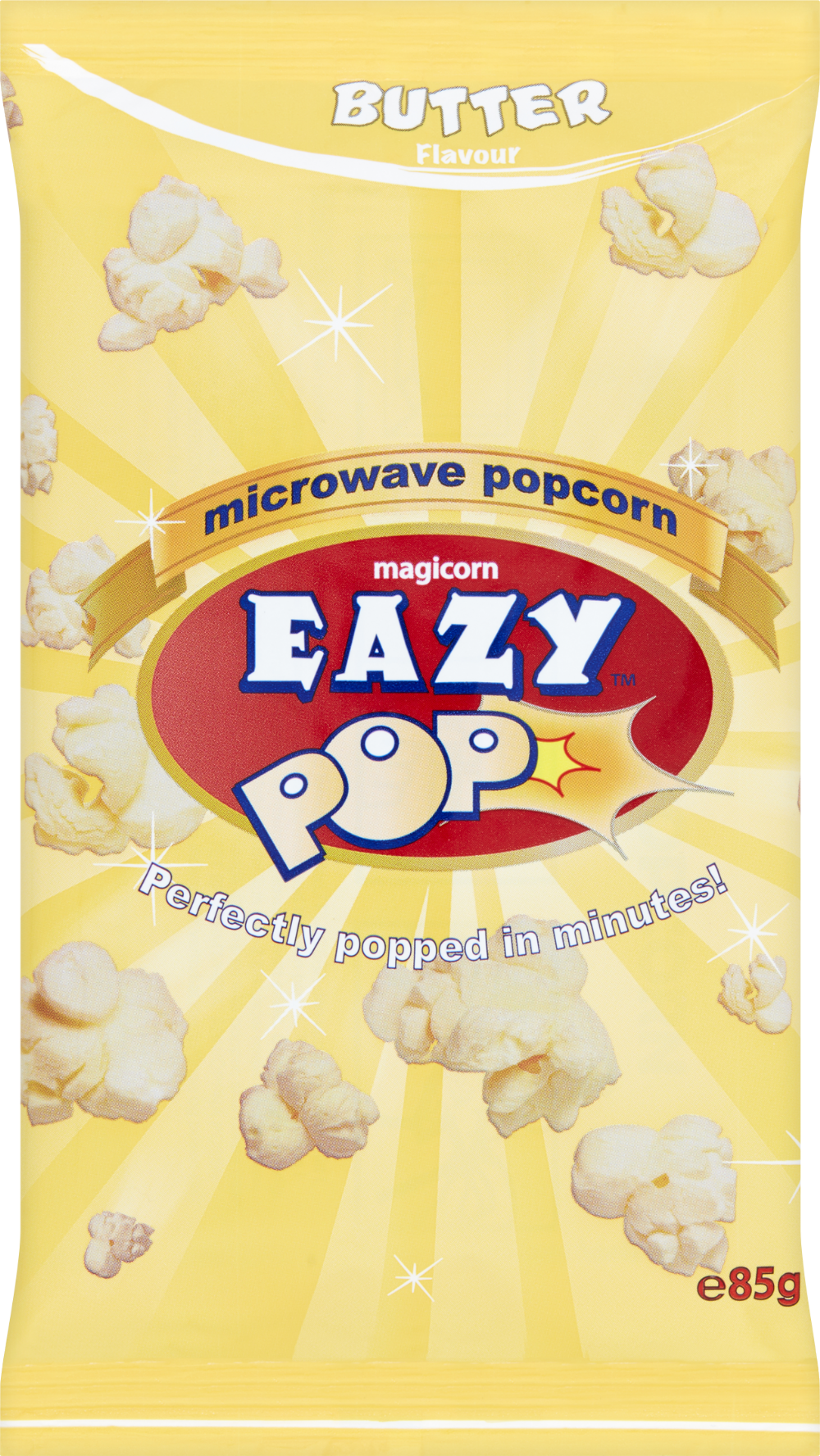 EAZY POP Microwave Popcorn - Butter Flavour 85g