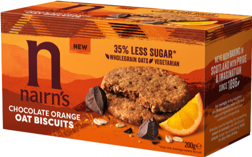 NAIRN'S Chocolate Orange Oat Biscuits 200g