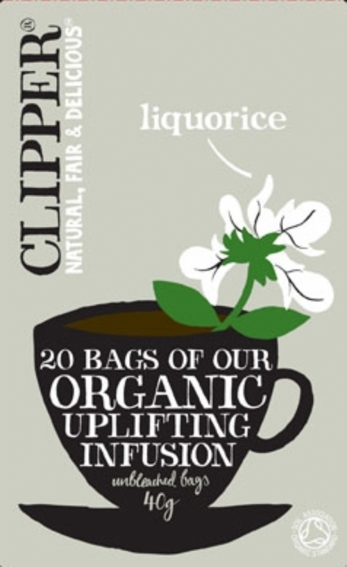 CLIPPER Organic Liquorice 20 Tea Bags