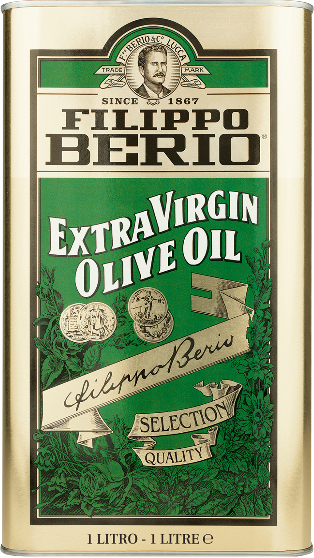 FILIPPO BERIO Extra Virgin Olive Oil - Tin 1L