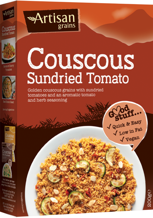 ARTISAN GRAINS Sundried Tomato Couscous 200g
