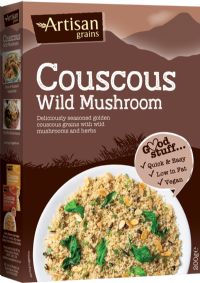 ARTISAN GRAINS Wild Mushroom Couscous 200g (5034444115407)