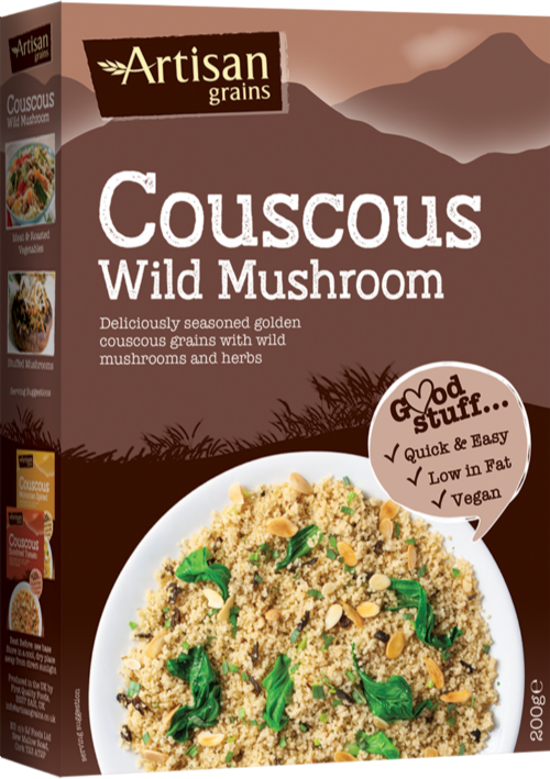 ARTISAN GRAINS Wild Mushroom Couscous 200g