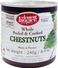 CLEMENT FAUGIER Whole Peeled Chestnuts 240g