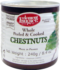 CLEMENT FAUGIER Whole Peeled Chestnuts 240g