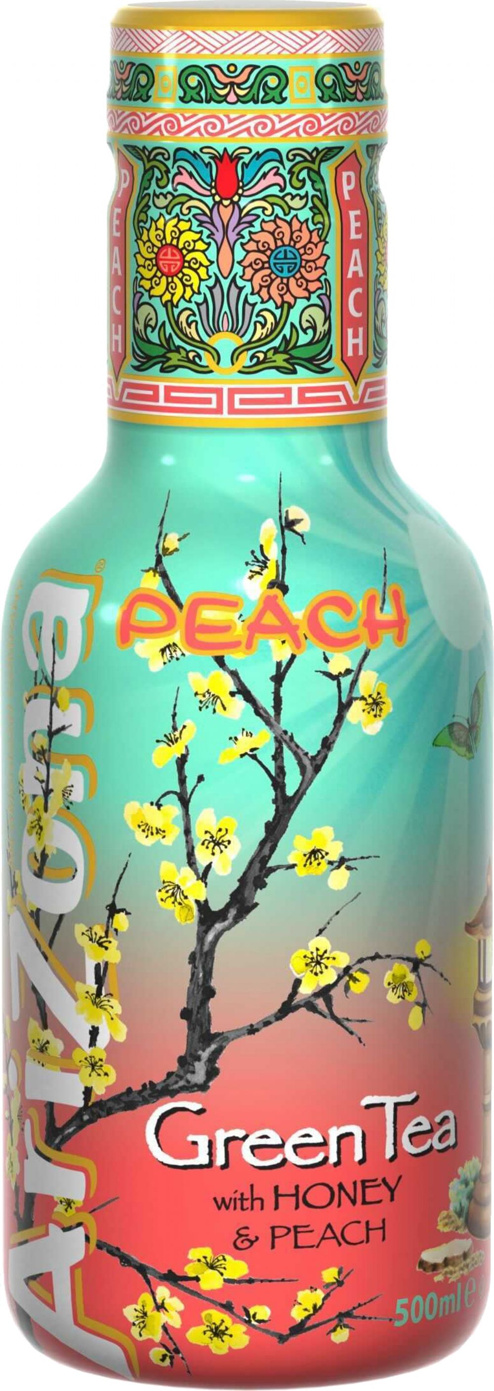 ARIZONA Green Tea with Honey & Peach 500ml (0613008748234)