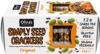 OLINA'S BAKEHOUSE Gluten Free Simply Seed Crackers - Original 80g