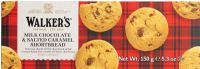 WALKERS Salted Caramel & Milk Choc Chunk Shortbread 150g (039047015647)