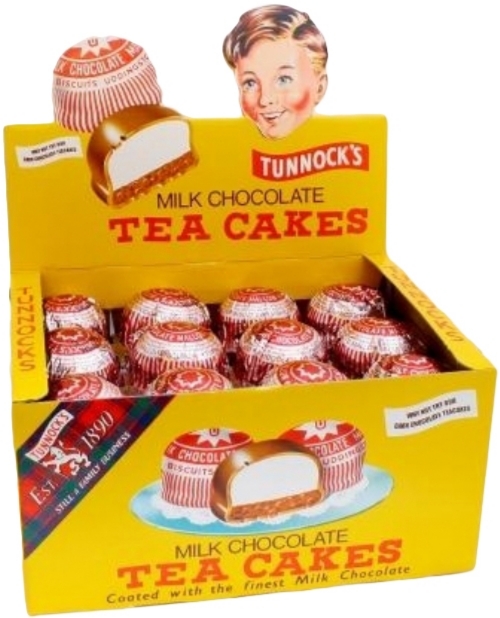 TUNNOCK'S Milk Chocolate Teacakes - Single 24g